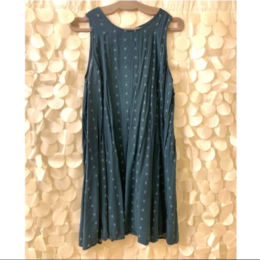 Old Navy Aqua Blue Shift Dress